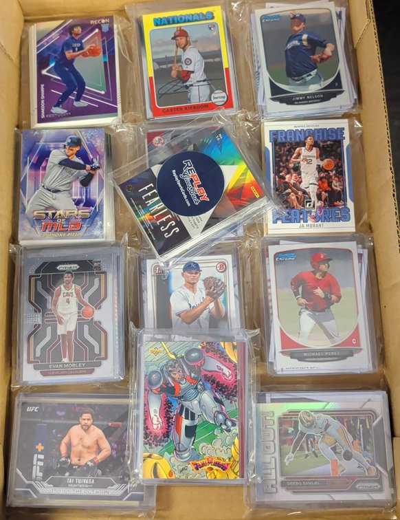 Sports and Trading Card Collection Assortment