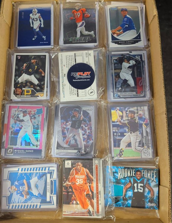 Sports Trading Cards Lot, Rookie Card Inserts