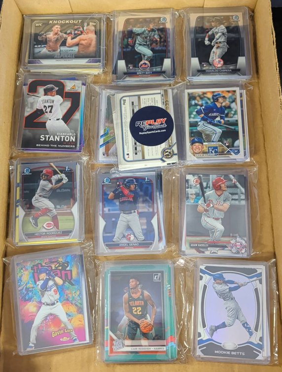 Sports Trading Cards Lot Baseball Basketball