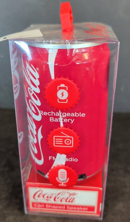Coca-Cola Can Shaped Rechargeable Speaker