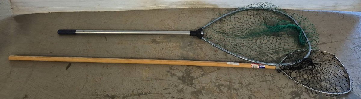 Two Fishing Nets, One Cumings Brand