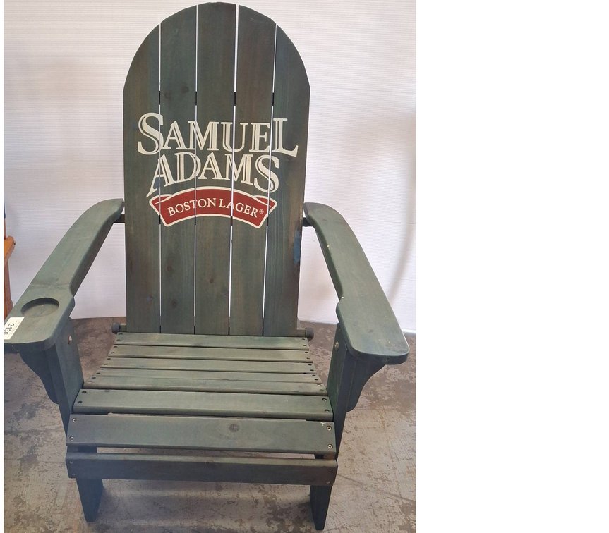 Samuel Adams Boston Lager Wooden Adirondack Chair