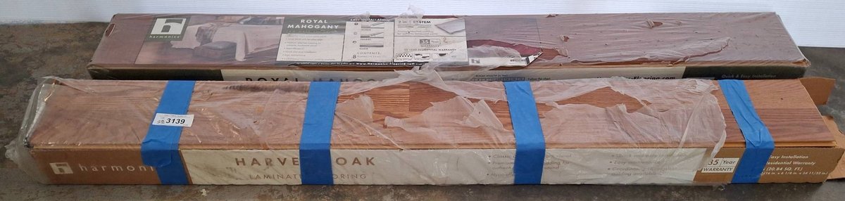 Harmonics Laminate Flooring, 2 Boxes, Mixed Wood
