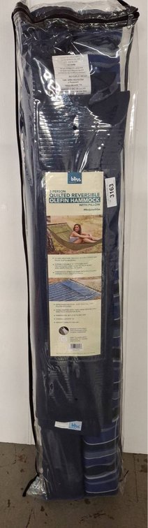Bliss 2-Person Olefin Hammock With Pillow