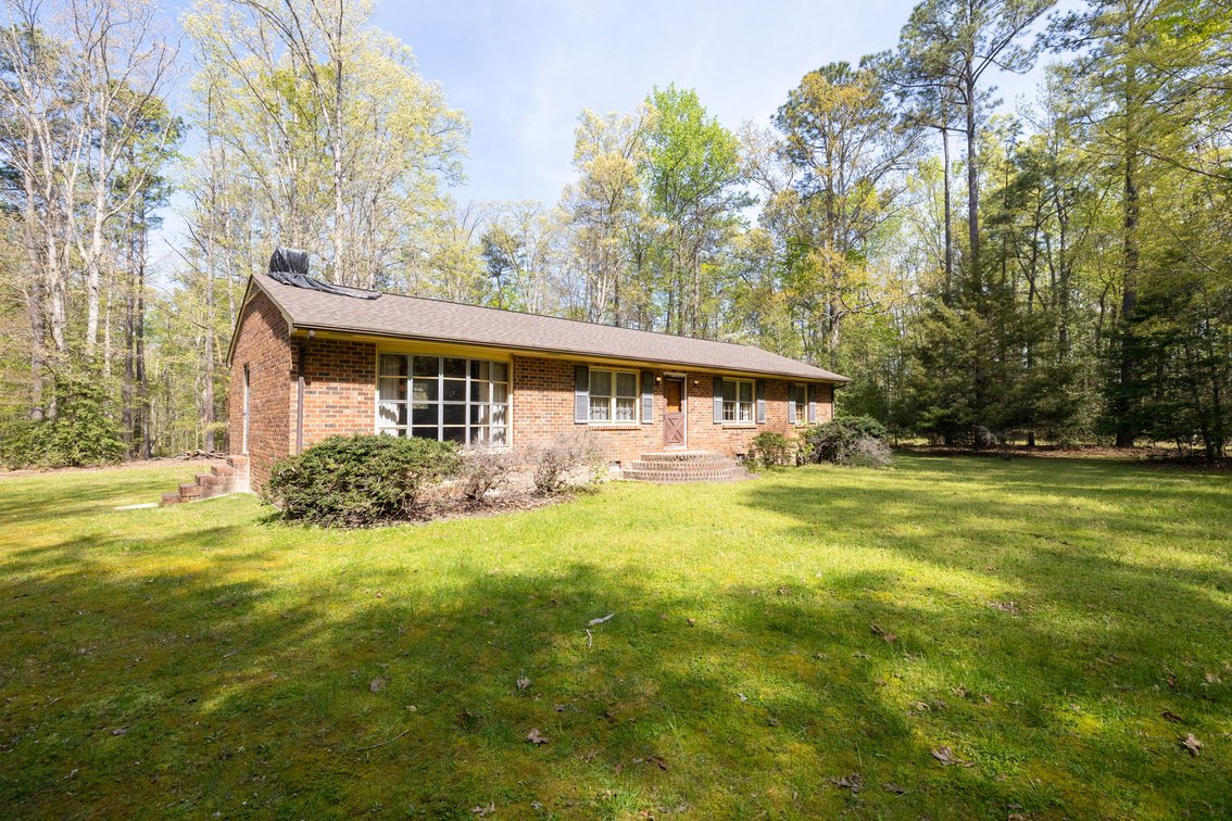 Image for Public Auction | Estate Settlement | 3 BR/2 BA Brick Rancher on 13.15 ± AC in Matoaca, VA | 1,586 ± SF of One-Level Living | 12610 Second Branch Road | Chesterfield County