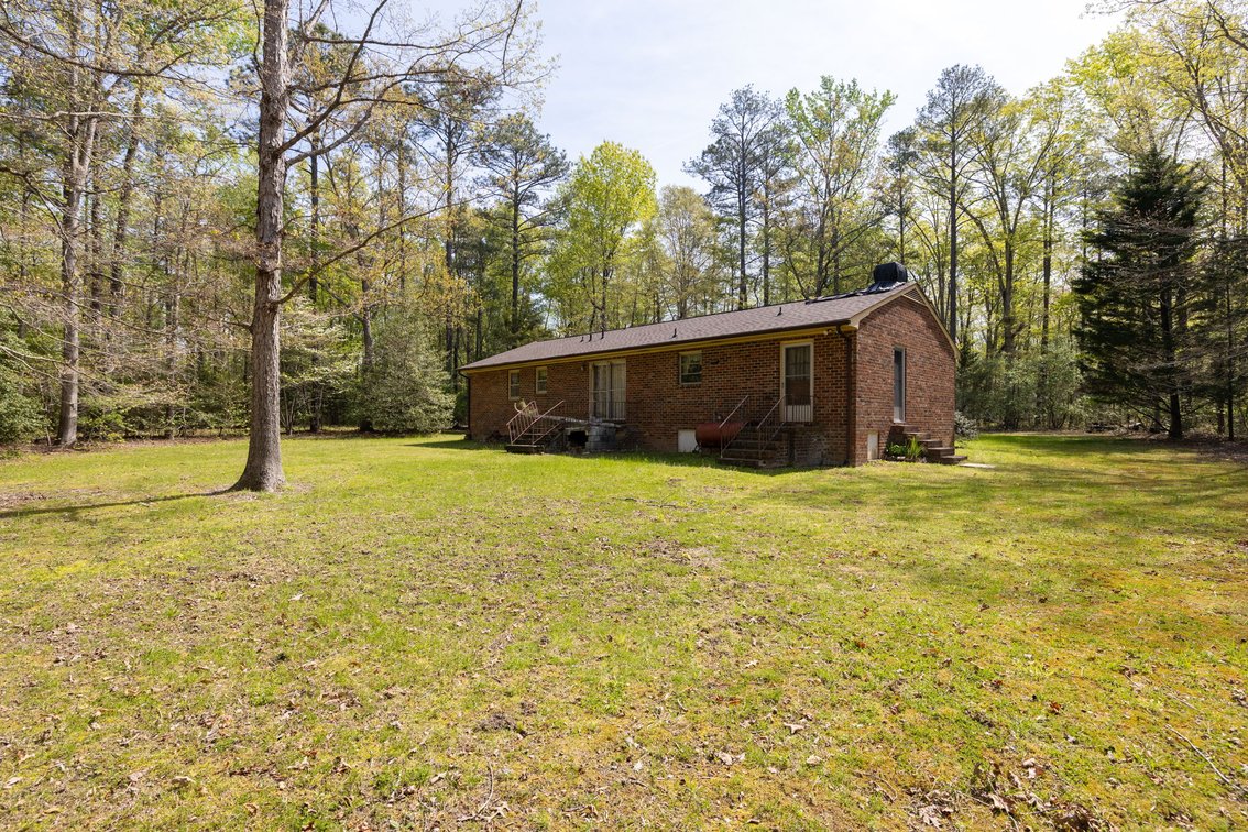 Image for Public Auction | Estate Settlement | 3 BR/2 BA Brick Rancher on 13.15 ± AC in Matoaca, VA | 1,586 ± SF of One-Level Living | 12610 Second Branch Road | Chesterfield County