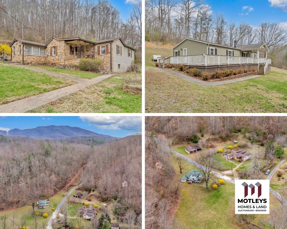 Image for For Sale | 4 Parcels Totaling 65± AC with Multiple Houses, Horse Stalls & Garages | 30 Minutes to Lynchburg | Ideal for Farming, Hunting, Rental Use, or Multi-Generational Living | 1271 & 1275 Tall Peaks Lane | Big Island, VA 24526