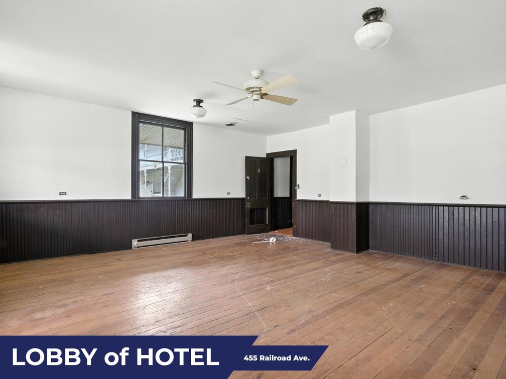 Image for Public Auction | Keysville, VA | 2 Properties | Historic “Charlotte Hotel” & Income-Producing Storefront | Total of 14,296± SF | Rehab Tax Credits | Sold Due to Owner Relocation | Sold Together or Separately | 439 & 455 Railroad Ave | 23947