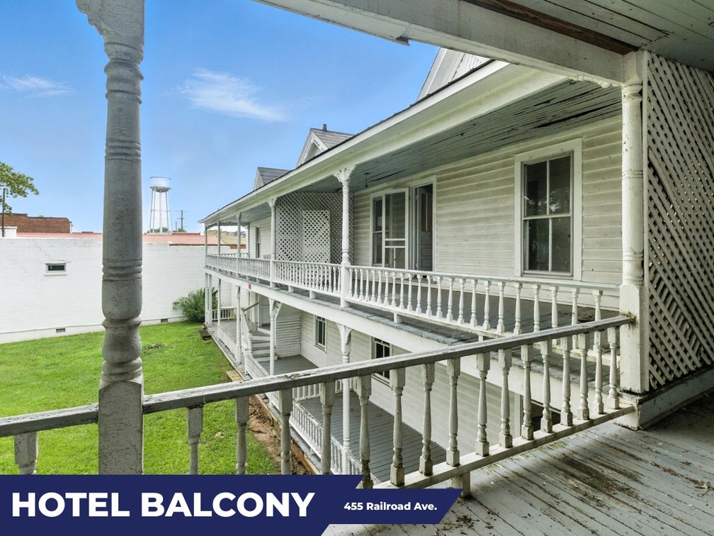 Image for Public Auction | Keysville, VA | 2 Properties | Historic “Charlotte Hotel” & Income-Producing Storefront | Total of 14,296± SF | Rehab Tax Credits | Sold Due to Owner Relocation | Sold Together or Separately | 439 & 455 Railroad Ave | 23947