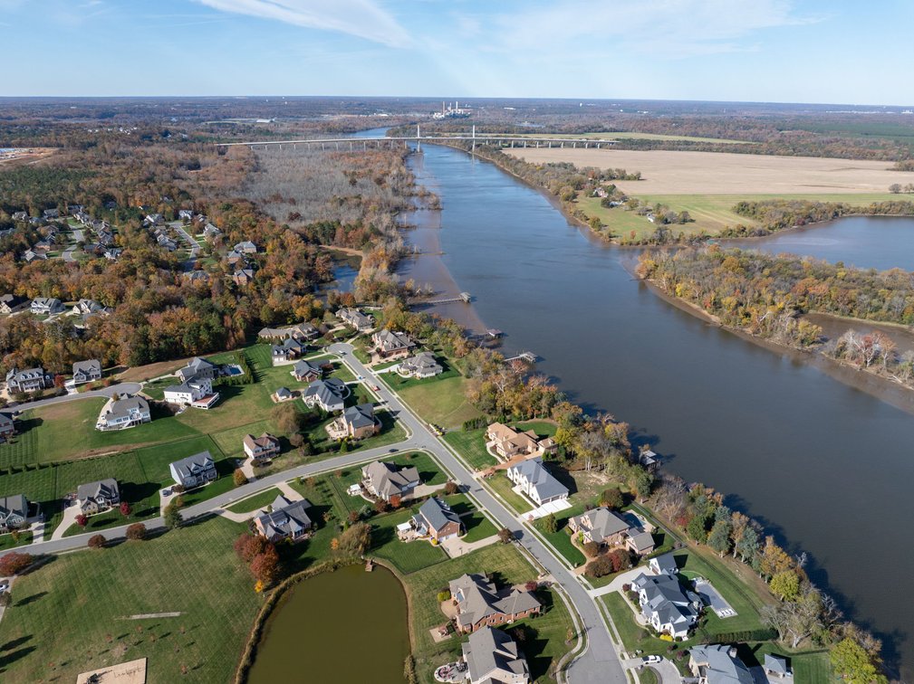 Image for For Sale | Chester, VA | LAST Waterfront Lot in Rivers Bend Community! | 0.91± AC Buildable Lot | 136± FT of James River Water Frontage - Build a Dock & Bring Your Boat! | 1924 Channel View Terrace | 23836