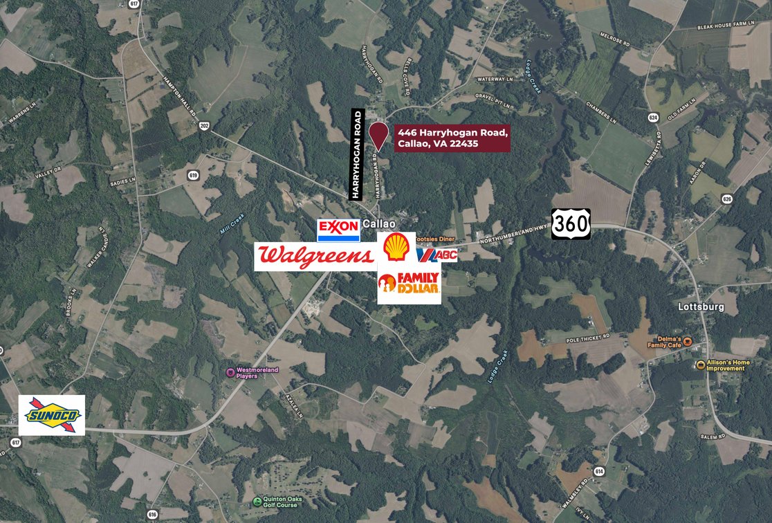 Image for Public Auction | Callao, VA | Single-Family Home | 3 BR / 2 BA Rancher on 0.5± Acres | 1,621± SF | 446 Harryhogan Road | 22435