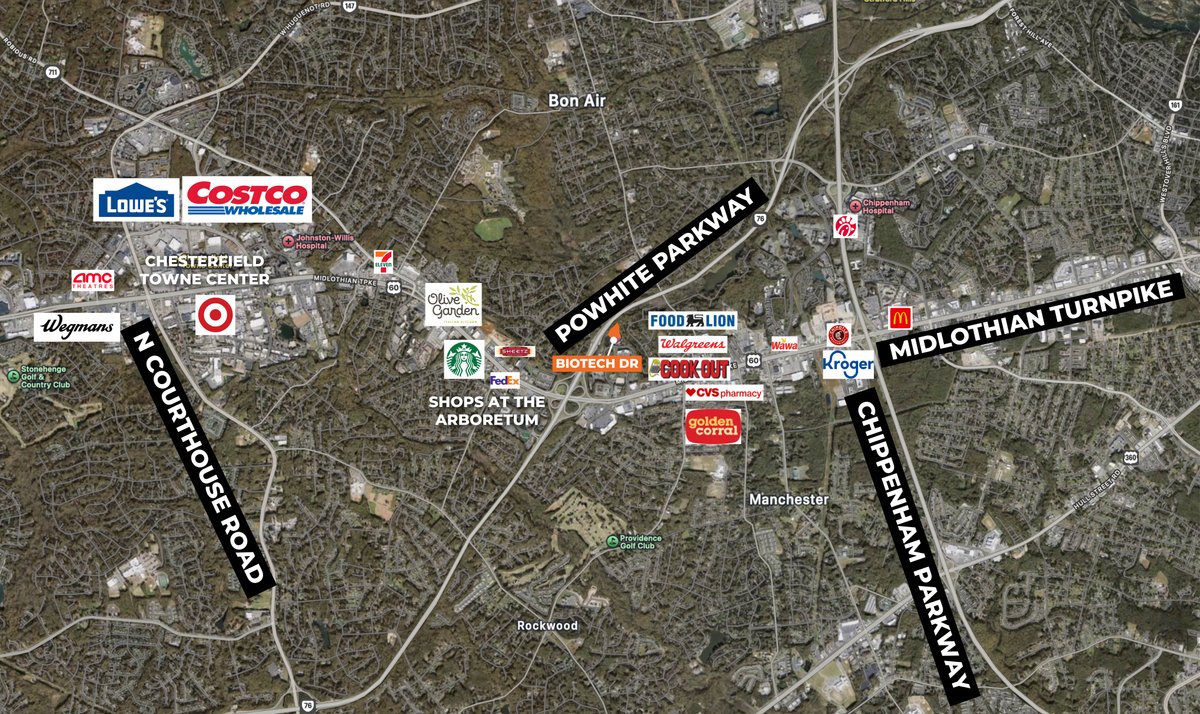 Image for Public Auction | Midlothian, VA | 4.9± Acre Buildable Commercial Lot | Assessed for $350,000! | Zoned O2 | Just Off of Midlothian Turnpike in Gateway Centre Business Park | Online Only | 651 Biotech Drive | 23235