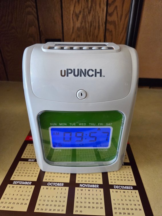 TIME CLOCK, UPUNCH