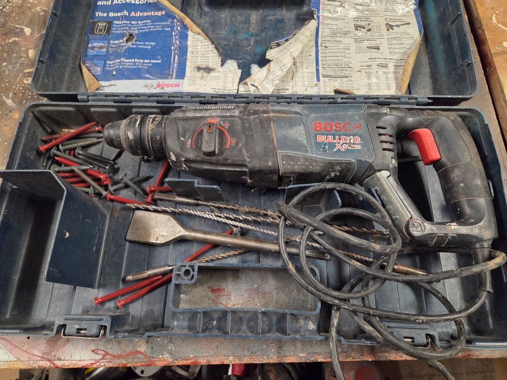 ROTARY HAMMER DRILL, BOSCH