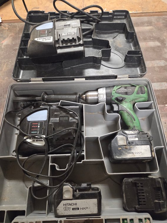 CORDLESS DRILL, HITACHI