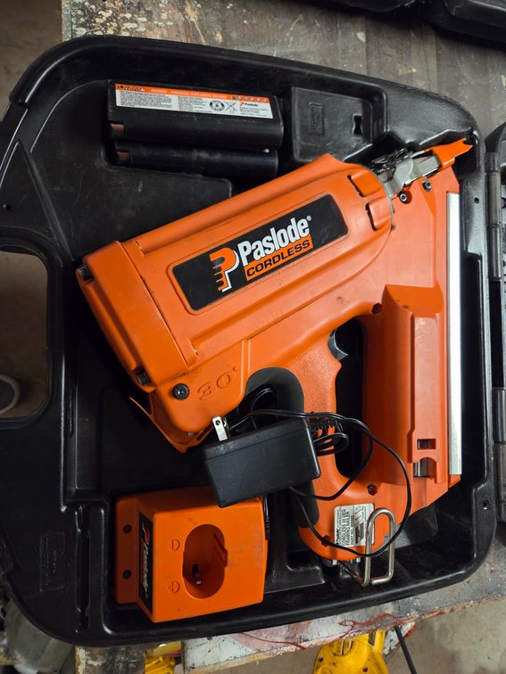 CORDLESS FRAMING NAILER, PASLODE