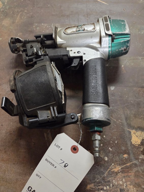 PNEUMATIC COIL NAILER, INTERCHANGE