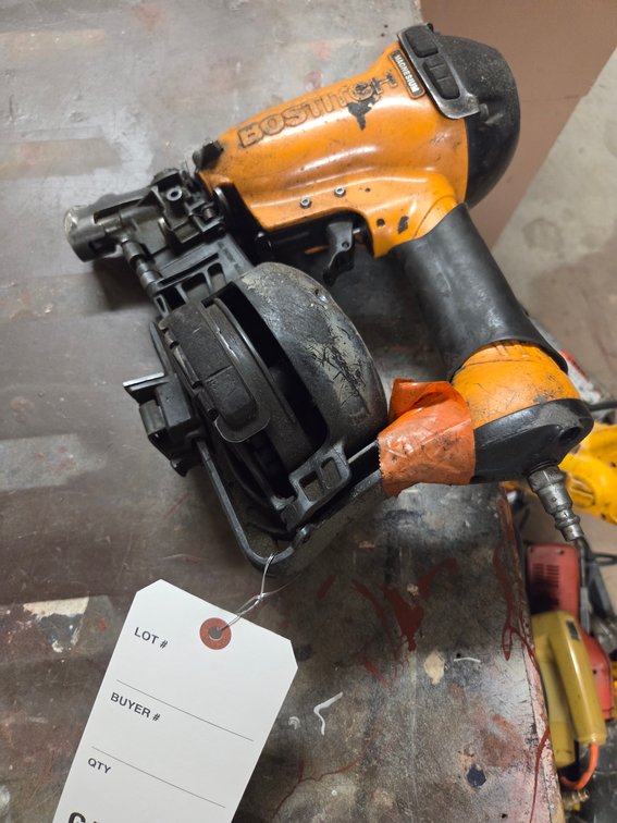 PNEUMATIC COIL NAILER, BOSTICH