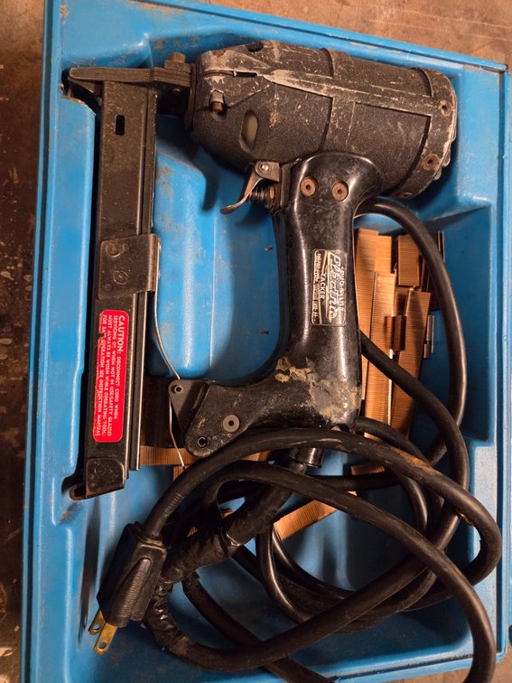 STAPLER, DUO-FAST, ELECTRIC TACKER