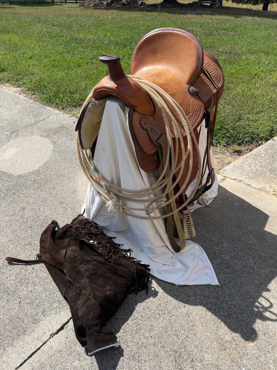 Leather Horse Saddle
