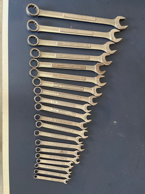 Craftsman SAE Wrench Set