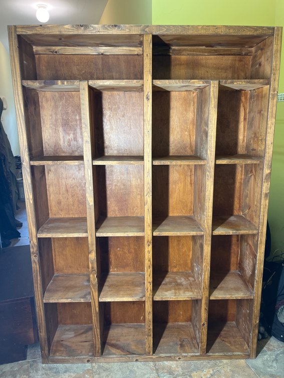 Solid Wood Organizer Bin