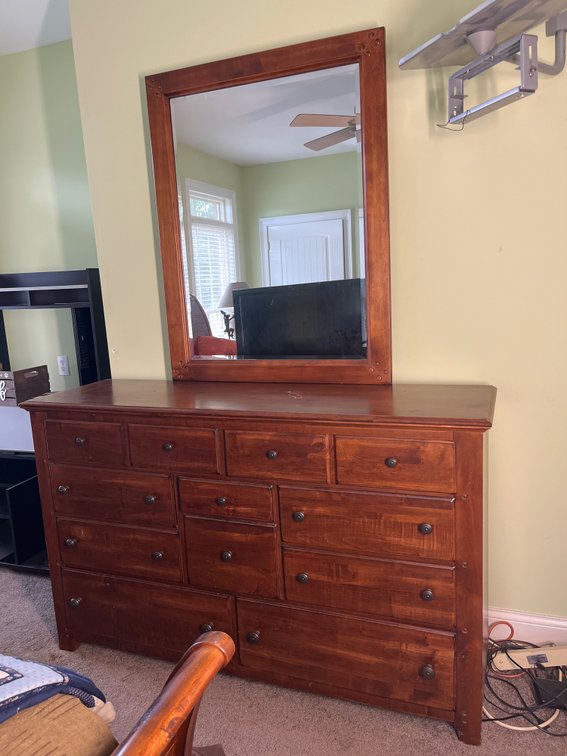 Webb Brand Dresser with Mirror