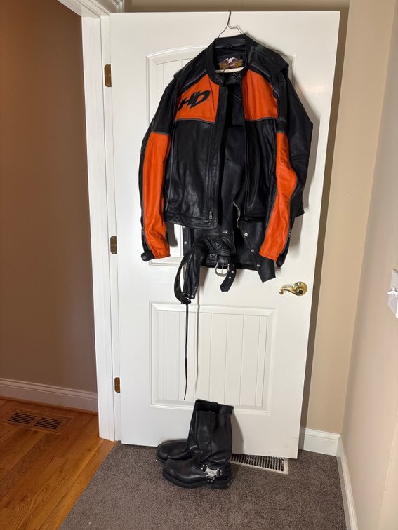 Leather Harley Apparel