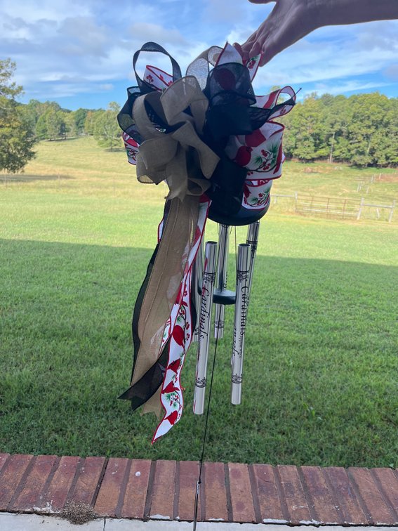 Cardinal Wind Chime