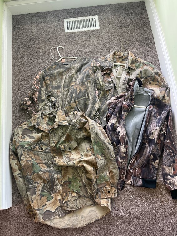 Camo Classics and Mossyoak Shirts and Jackets