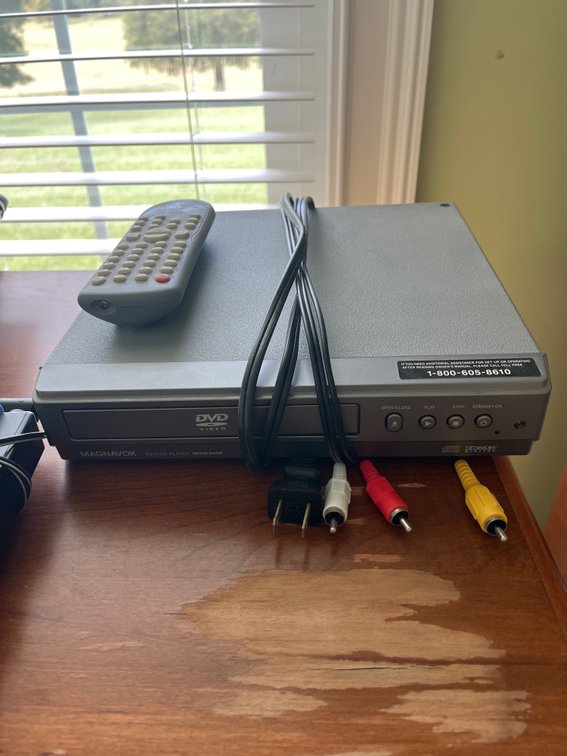 Magnavox DVD Player/ Linksys WiFi Extender