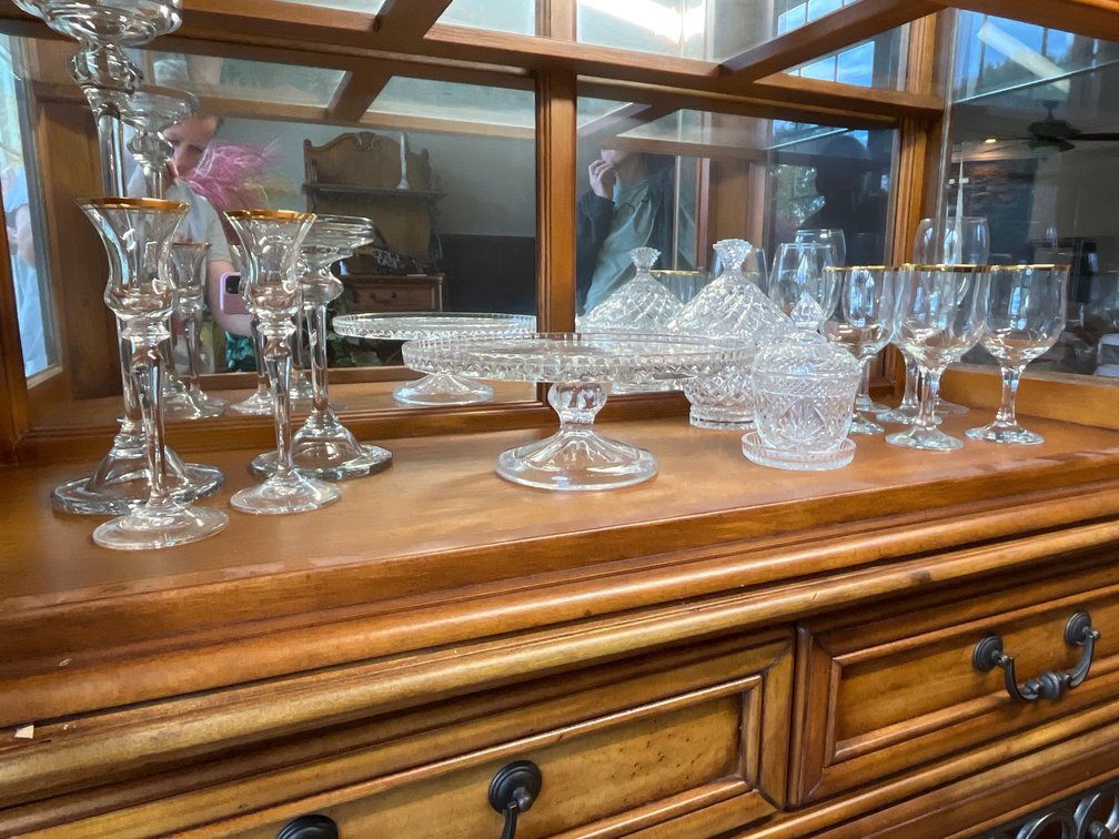 14 Piece Glassware and Crystal