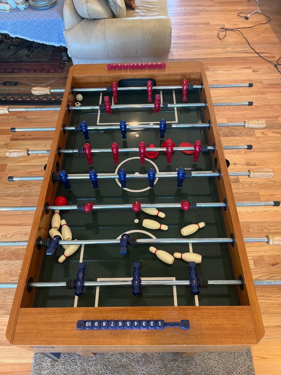 5 in 1 Harvard Game Table