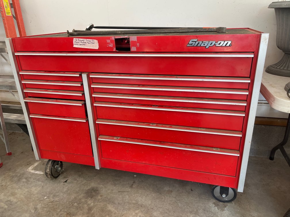 12 Drawer Snap On Tool Box