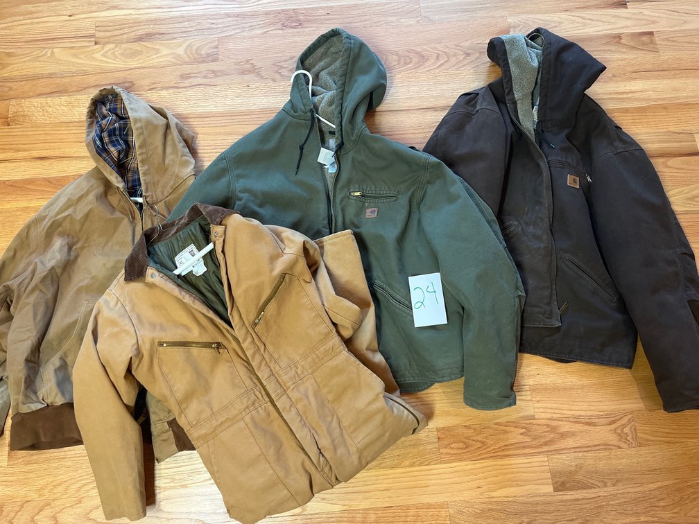 3 Carhart Jackets