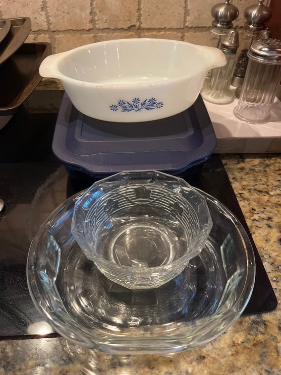 Corning Ware and Pyrex