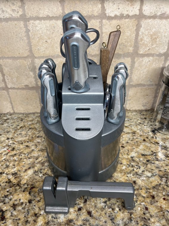 Sharper Image Knife Set