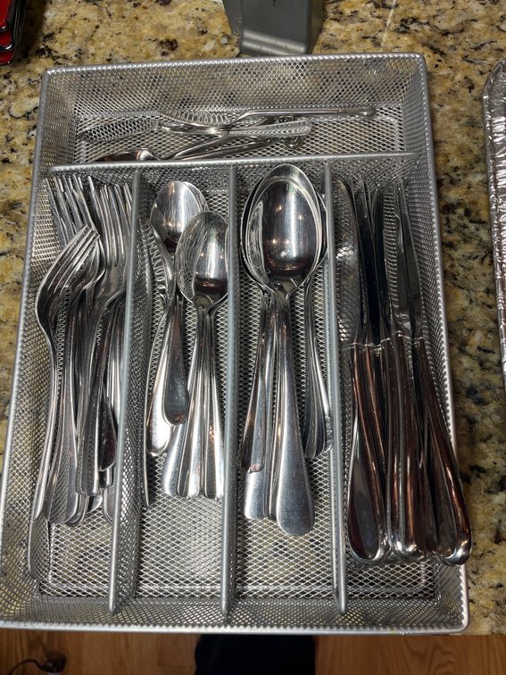 Flatware with Organizer