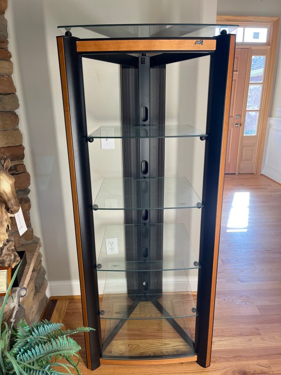Corner Display Shelf