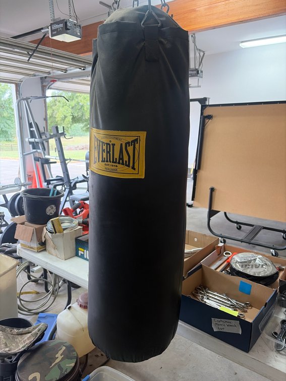 Boxing Bag and Tote of Boxing Equipment