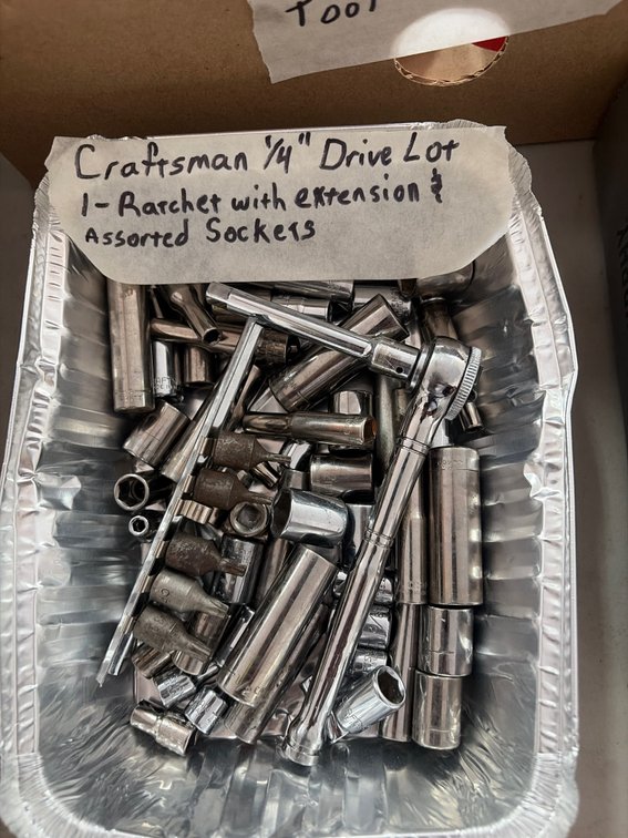 Craftsman 1/4” Drive Lot