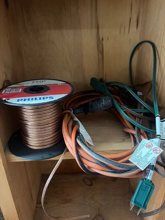 Extension Cord Plug-ins 16 Gauge Speaker Wire