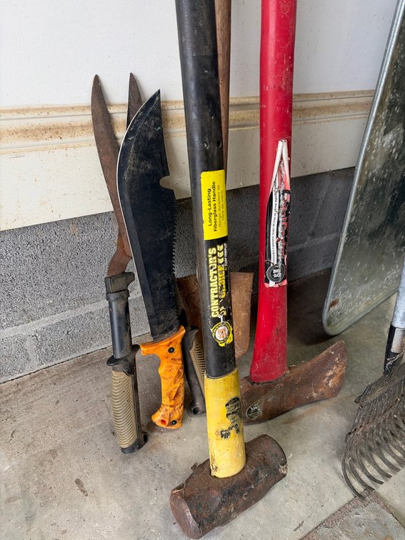 Assorted Outdoor Tools