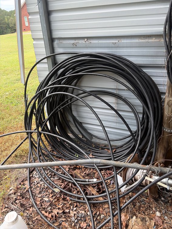 Roll of Irrigation Tubing
