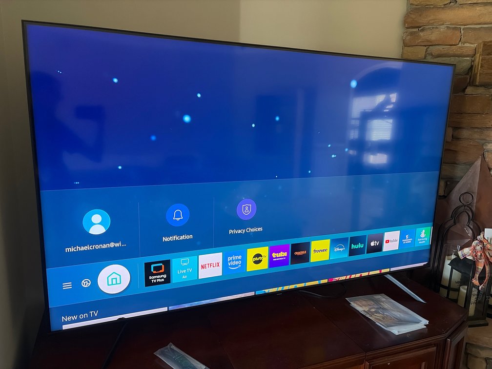 76” Samsung Flat Screen Tv