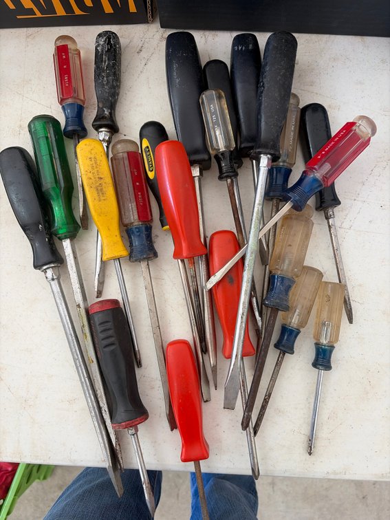 Assorted Screwdrivers