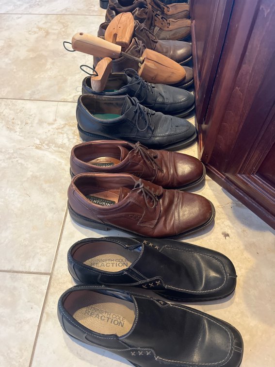 Six Pairs of Dress Shoes