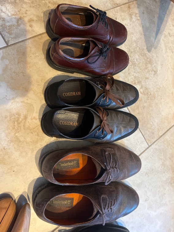 6 Pairs Dress Shoes