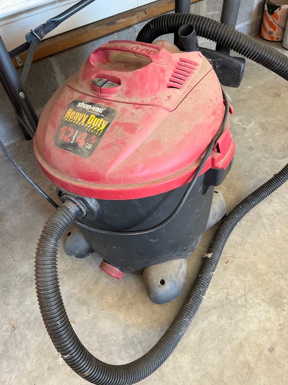 12 Gallon 4.5 HP Shop Vac