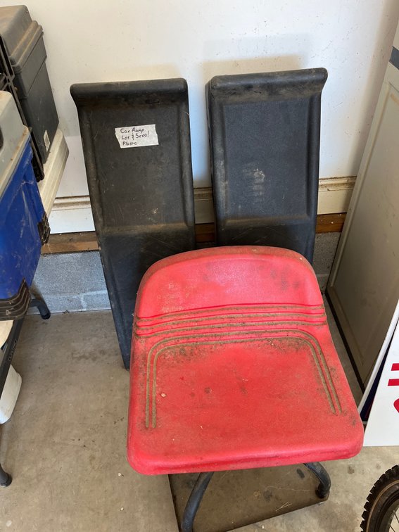 Car Ramp and Stool